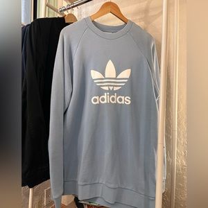Adidas Sky Blue Long Sweater